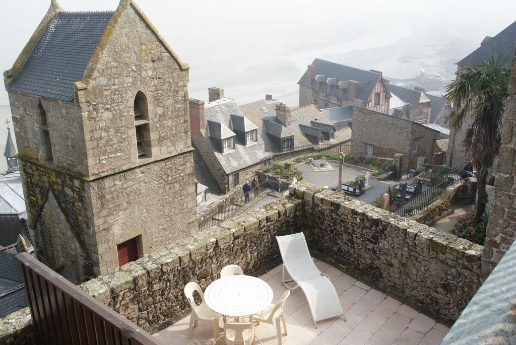 Hotel La Vieille Auberge à Mont St. Michel Chambre photo